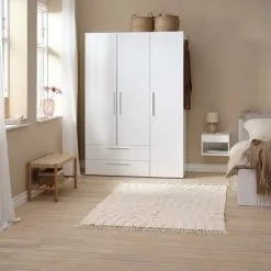 Sängbord KORSVANG 1 Låda Vit 9 Sängbord KORSVANG 1 Låda Vit -Sovrum affär 188050