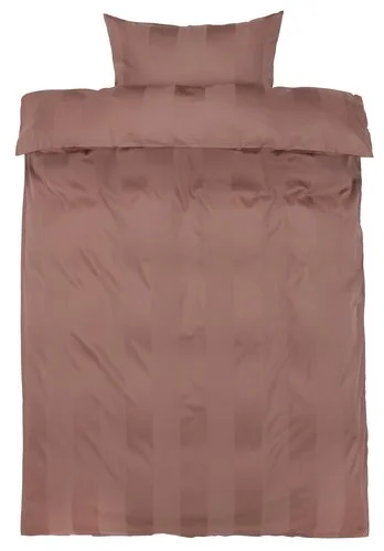 KRONBORG Påslakanset BARBO Satin 150x210 Taupe 3 KRONBORG Påslakanset BARBO Satin 150x210 Taupe