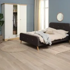 JYSK Internal Sängbord EGEBY 1 Låda Vit -Sovrum affär 189230