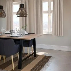 Gardin Mörkläggande ALDRA 1x140x175 Sand -Sovrum affär 193049