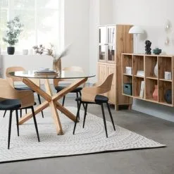 JYSK Internal Hyllenhet SKALS 4 Fack Ek 25 JYSK Internal Hyllenhet SKALS 4 Fack Ek -Sovrum affär 204959 2