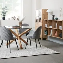 JYSK Internal Hyllenhet SKALS 4 Fack Ek 26 JYSK Internal Hyllenhet SKALS 4 Fack Ek -Sovrum affär 204960 2