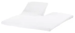 KRONBORG Jerseylakan ADA M/1-snitt 180x200x6-10 Vit