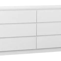 JYSK Internal Byrå LIMFJORDEN 3+3 Lådor Vit