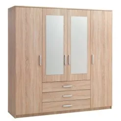 JYSK Internal Garderob VELLERUP 200x200 Kombi Ek