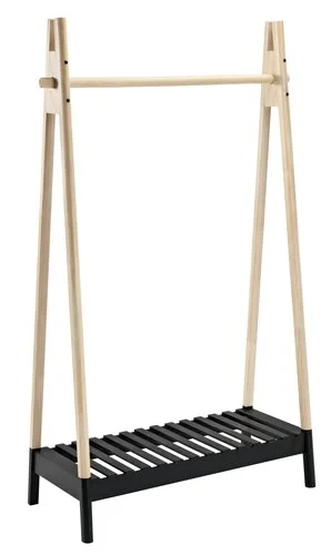 JYSK Internal Klädstång JENNET Natur/svart 4 JYSK Internal Klädstång JENNET Natur/svart - Bild 2