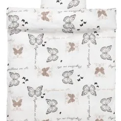 JYSK Påslakanset SIGNE Satin 150x210 Brun