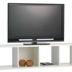 Rumsavdelare HALDAGER 4 Hyllor Vit -Sovrum affär 63715