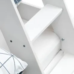 Våningssäng VESTERVIG 80/120x200 Inkl. Stege Vit 7 Våningssäng VESTERVIG 80/120x200 Inkl. Stege Vit -Sovrum affär 72281