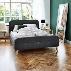 JYSK Internal Sängram KONGSBERG 160x200 Grå -Sovrum affär 73576 2