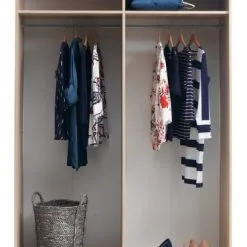 JYSK Internal Garderob SATTRUP 151x219 Ek 7 JYSK Internal Garderob SATTRUP 151x219 Ek -Sovrum affär 86237