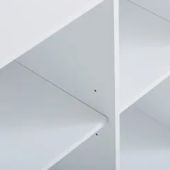 Hyllenhet SKALS 4 Fack Vit -Sovrum affär 86273