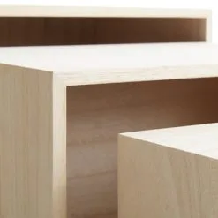 JYSK Internal Vägghylla ILBRO 3 St/förp Natur -Sovrum affär 86511