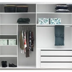 Hyllor TARP 123x45 2 St/pk Vit -Sovrum affär 88338 3