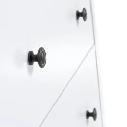 Byrå NORDBY 3 Lådor Vit -Sovrum affär 98844