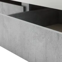 Sängram BILLUND 90x200 Vit/betong 11 Sängram BILLUND 90x200 Vit/betong -Sovrum affär 99011